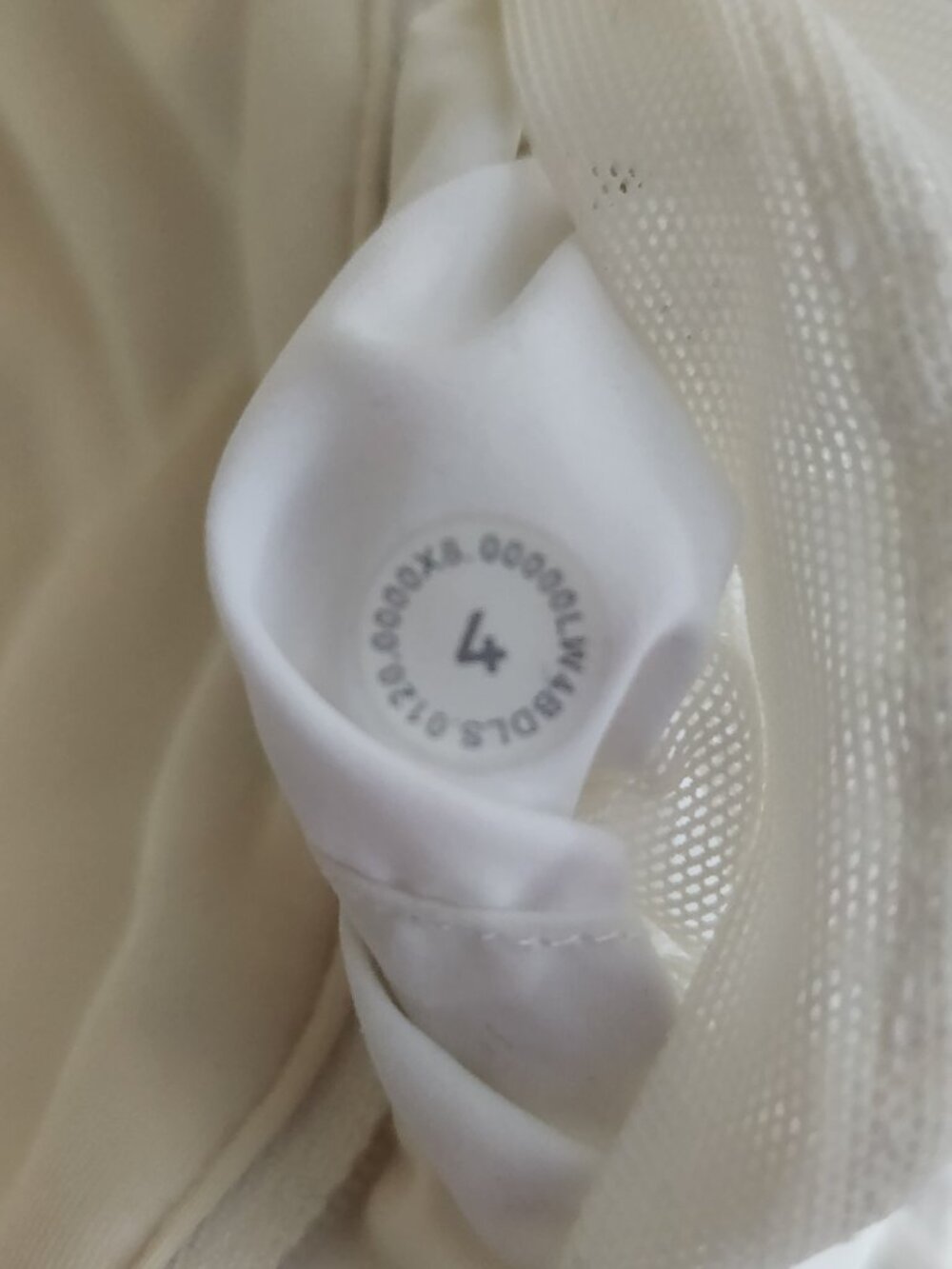 Lululemon Puffer Vest Removable Hood Size 4 White Fair - Picture 8 of 13
